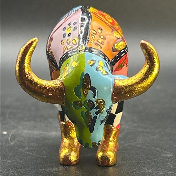 Thomas Hoffmann Toms Drag Bull Statue Figurine - Picture 4 of 10